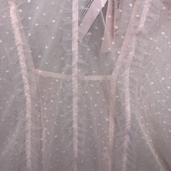 Victorias Secret Floral Embroidered Sheer Mesh Slip Dress Womens Size M NWT $99 - Picture 13 of 13